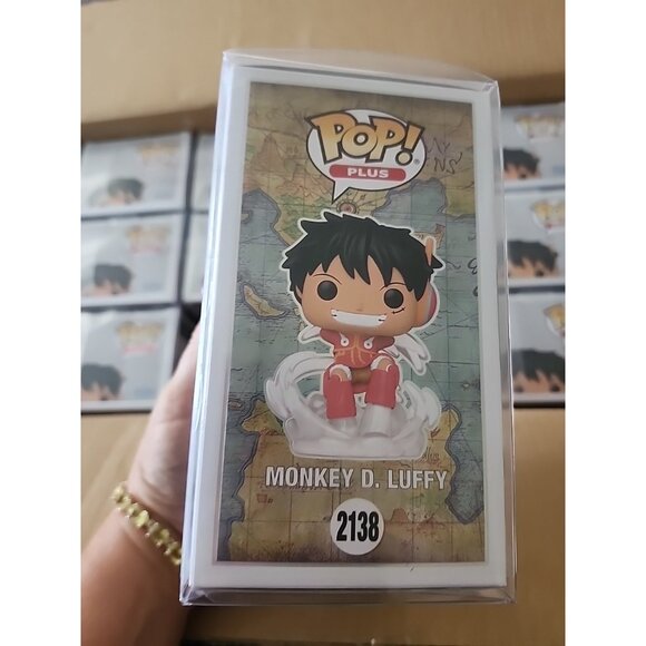 Funko Pop One Piece: Monkey D. Luffy (Egghead) Figure w/ Protector IN HAND - Picture 5 of 6